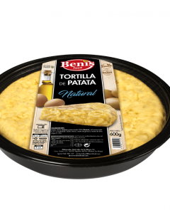 Tortilla de patata natural